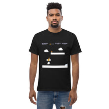 Load image into Gallery viewer, &quot;Level Up Pixel-Perfect Gamer M Bros T-Shirt!&quot;
