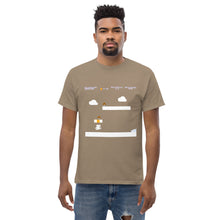 Load image into Gallery viewer, &quot;Level Up Pixel-Perfect Gamer M Bros T-Shirt!&quot;
