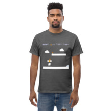 Load image into Gallery viewer, &quot;Level Up Pixel-Perfect Gamer M Bros T-Shirt!&quot;
