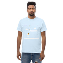 Load image into Gallery viewer, &quot;Level Up Pixel-Perfect Gamer M Bros T-Shirt!&quot;
