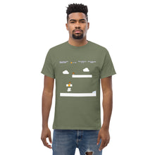 Load image into Gallery viewer, &quot;Level Up Pixel-Perfect Gamer M Bros T-Shirt!&quot;
