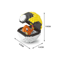 Load image into Gallery viewer, Pokemon Ball Blocks Micro Building  Small Particles Mini  Assembled Pikachu Toy Educational Toys
