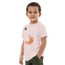 Load image into Gallery viewer, &quot;Pixelicious Pizza Belly Toddler T-Shirt!&quot;
